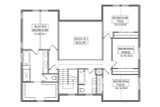 Farmhouse House Plan - Rawhide Creek 83989 - 2nd Floor Plan