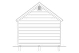 Craftsman House Plan - 84020 - Rear Exterior