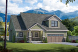 Craftsman House Plan - Bassett Grove 84038 - Front Exterior