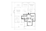 Secondary Image - Craftsman House Plan - Bassett Grove 84038 - 2nd Floor Plan