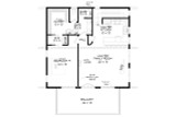 Secondary Image - Modern House Plan - Eagle River II 84061 - 2nd Floor Plan