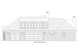 European House Plan - Horn Rapids 84200 - Right Exterior