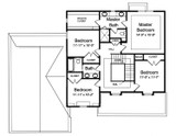 Secondary Image - Traditional House Plan - The Bellebrooke 84293 - 2nd Floor Plan