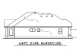 Country House Plan - Allison 84309 - Left Exterior