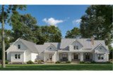Farmhouse House Plan - Tanglewood 84360 - Front Exterior