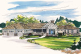 Ranch House Plan - Bellewood 84387 - Front Exterior