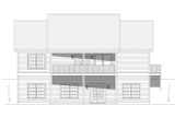 Traditional House Plan - Mandala Springs 84411 - Rear Exterior