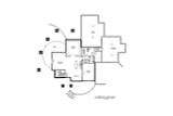 Craftsman House Plan - Black Horse Falls 84398 - Basement Floor Plan