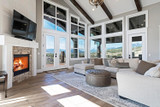 Craftsman House Plan - Black Horse Falls 84398 - Great Room