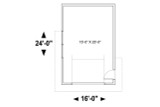 Modern House Plan - Chandler 84487 - 1st Floor Plan