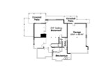 Secondary Image - Ranch House Plan - Estes Park 84468 - Basement Floor Plan