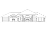 Prairie House Plan - Argent 84530 - Rear Exterior