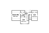 Secondary Image - Bungalow House Plan - 84575 - 2nd Floor Plan
