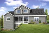 Country House Plan - Farmington 84654 - Front Exterior