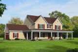 Country House Plan - 84778 - Front Exterior