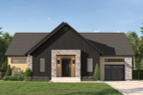 Modern House Plan - Chardonnay 2 84791 - Front Exterior