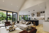 Secondary Image - Modern House Plan - Chardonnay 2 84791 - Great Room