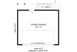 Traditional House Plan - 84859 - 1st Floor Plan