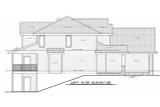 Craftsman House Plan - Steele Magnolia 84895 - Left Exterior