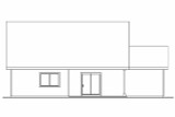 Craftsman House Plan - Eastham 84905 - Rear Exterior