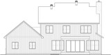 Farmhouse House Plan - Sunny Haven 2 84904 - Rear Exterior