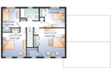 Colonial House Plan - Ellington 85013 - 2nd Floor Plan