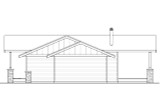 Prairie House Plan - Lakeville 85144 - Right Exterior