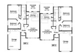 Craftsman House Plan - Torrington 85311 - 1st Floor Plan