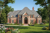 Colonial House Plan - 85459 - Front Exterior