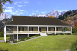 Country House Plan - Williams Woods 85525 - Front Exterior