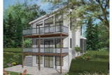 Contemporary House Plan - Taylor 85611 - Rear Exterior
