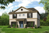 Colonial House Plan - 85655 - Front Exterior