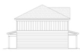 Colonial House Plan - 85655 - Left Exterior
