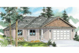 Craftsman House Plan - Camas 85664 - Front Exterior