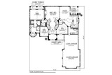 Tuscan House Plan - 85673 - 1st Floor Plan