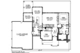 Farmhouse House Plan - 85703 - 1st Floor Plan