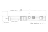 Secondary Image - Traditional House Plan - 85714 - Rear Exterior