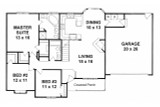 Traditional House Plan - 85714 - 1st Floor Plan