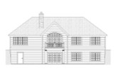 Ranch House Plan - Mesquite 85788 - Rear Exterior