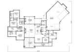Craftsman House Plan - Seawall Point 85826 - 1st Floor Plan