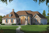 European House Plan - Ashwood Glenn 86001 - Front Exterior