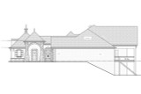 European House Plan - Ashwood Glenn 86001 - Right Exterior