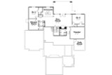 Secondary Image - European House Plan - Ashwood Glenn 86001 - Basement Floor Plan