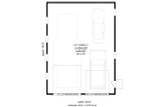 Contemporary House Plan - 86015 - 1st Floor Plan