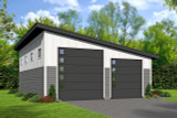Contemporary House Plan - 86015 - Front Exterior
