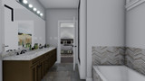 Farmhouse House Plan - Ashwood 85901 - Master Bathroom
