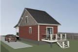 Bungalow House Plan - 86018 - Right Exterior