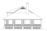 Country House Plan - 86088 - Left Exterior