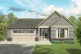 Contemporary House Plan - Peyette 86074 - Front Exterior
