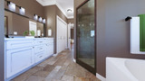 Classic House Plan - 86221 - Master Bathroom